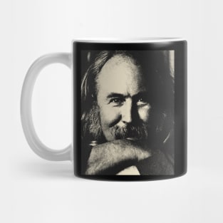 David Crosby - Vintage Pencil Drawing Style Mug